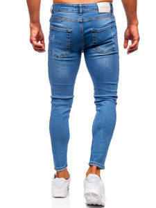 Uomo Jeans vestibilità skinny Blu scuro Bolf 5828