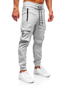 Uomo Joggers cargo Grigio Bolf HSS299