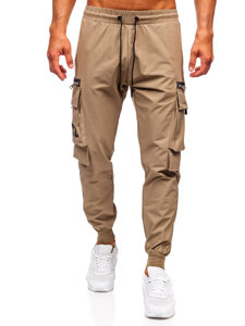 Uomo Joggers cargo Khaki Bolf K12