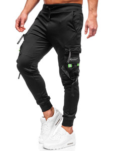 Uomo Joggers cargo Nero Bolf HS7162