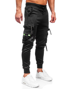 Uomo Joggers cargo Nero Bolf HS7162