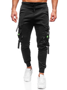 Uomo Joggers cargo Nero Bolf HS7162