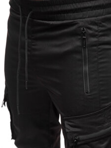 Uomo Joggers cargo Nero Bolf HSS300