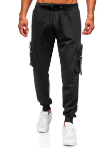 Uomo Joggers cargo Nero Bolf K20