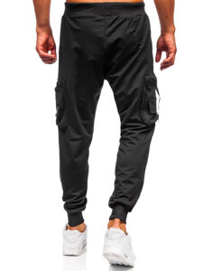 Uomo Joggers cargo Nero Bolf K21