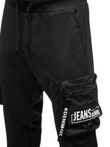 Uomo Joggers cargo Nero Bolf K21