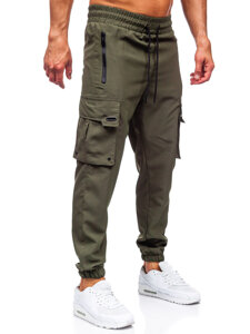 Uomo Joggers cargo Verde Bolf HSS298