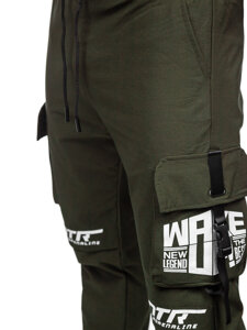 Uomo Joggers cargo Verde Bolf K11