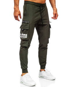 Uomo Joggers cargo Verde Bolf K12