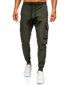 Uomo Joggers cargo Verde Bolf K12