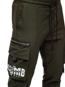 Uomo Joggers cargo Verde Bolf K12