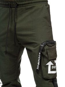 Uomo Joggers cargo Verde Bolf K13