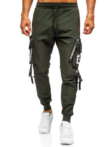 Uomo Joggers cargo Verde Bolf K13