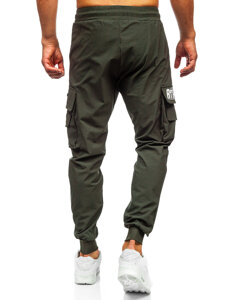 Uomo Joggers cargo Verde Bolf K16