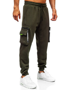 Uomo Joggers cargo Verde Bolf K18