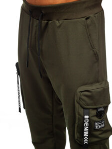 Uomo Joggers cargo Verde Bolf K20