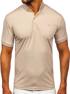 Uomo Maglietta polo Beige Bolf 2006