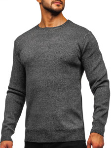 Uomo Maglione Grigio Bolf S8712