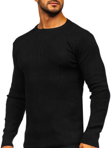 Uomo Maglione Nero Bolf S8750