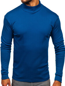 Uomo Maglione a collo alto Blu scuro Bolf 534