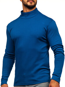 Uomo Maglione a collo alto Blu scuro Bolf 534