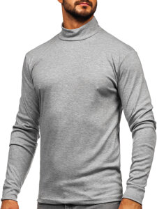 Uomo Maglione a collo alto Grigio Bolf 534