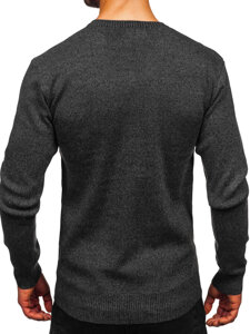 Uomo Maglione con scollo a V Grafite Bolf S8725