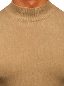 Uomo Maglione dolcevita basic Beige Bolf H2402