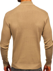 Uomo Maglione dolcevita basic Beige Bolf H2402