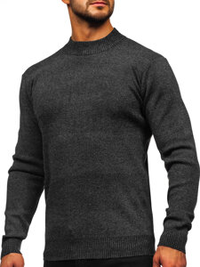 Uomo Maglione dolcevita basic Grafite Bolf S8727