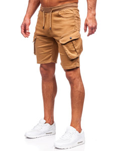 Uomo Pantaloncini cargo Marrone Bolf 384K