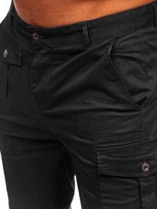 Uomo Pantaloncini cargo Nero Bolf MP0188N