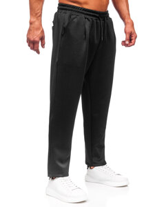 Uomo Pantaloni Nero Bolf 6174