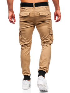 Uomo Pantaloni cargo jogger Camel Bolf MP0208K