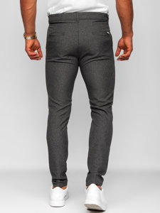 Uomo Pantaloni chino in tessuto Grafite Bolf 0041