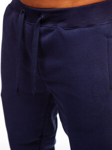 Uomo Pantaloni da jogging spessi Blu scuro Bolf MS002