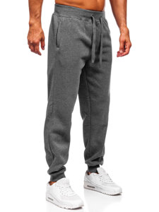 Uomo Pantaloni da jogging spessi Grafite Bolf MS002