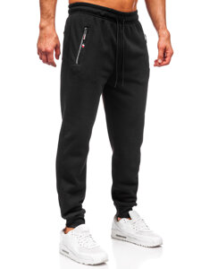 Uomo Pantaloni della tuta oversize Nero Bolf JX6500