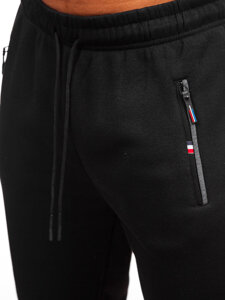 Uomo Pantaloni della tuta oversize Nero Bolf JX6500