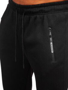 Uomo Pantaloni della tuta oversize Nero Bolf JX6506