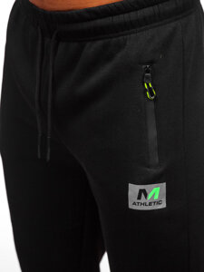 Uomo Pantaloni di tuta Nero Bolf JX6282