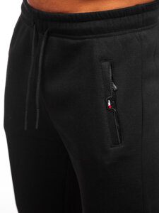 Uomo Pantaloni di tuta Nero Bolf JX6601