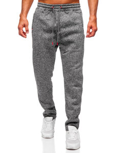 Uomo Pantaloni di tuta caldi Antracite Bolf Q1105