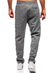 Uomo Pantaloni di tuta caldi Antracite Bolf Q1105