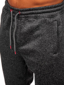 Uomo Pantaloni di tuta caldi Grafite Bolf Q1105