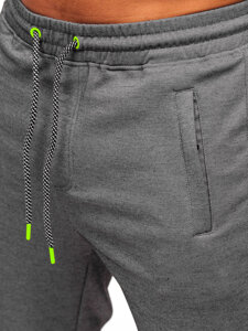 Uomo Pantaloni di tuta caldi Grigio Bolf Q1081