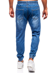 Uomo Pantaloni in jeans jogger Blu Bolf 8153