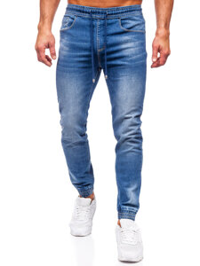 Uomo Pantaloni in jeans jogger Blu Bolf MP0272BC