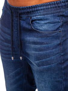 Uomo Pantaloni in jeans jogger Blu scuro Bolf MP0275BS