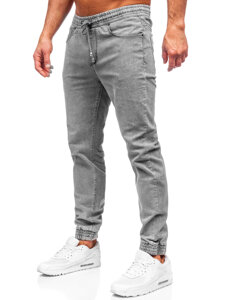 Uomo Pantaloni in jeans jogger Grigio Bolf MP0272GC